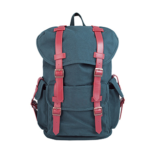 blue hipster backpack image